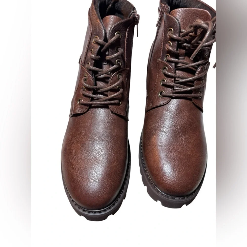 Nick Graham Barkley Lace Up Ankle Boots 8.5